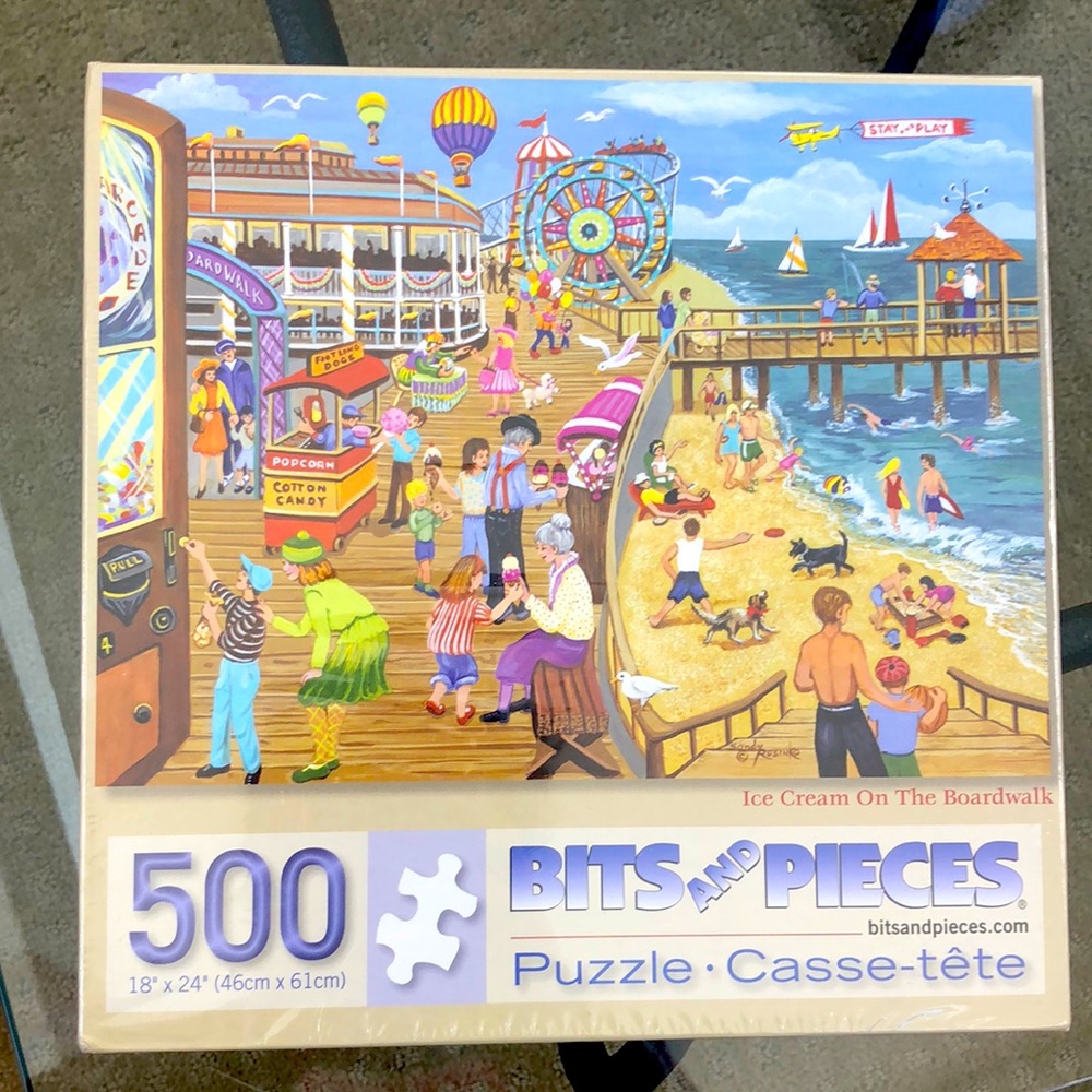 500 piece 18x24 puzzle brand new still in plastic wrap